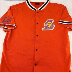 Nike Vintage LA Lakers Warmup Jersey Large